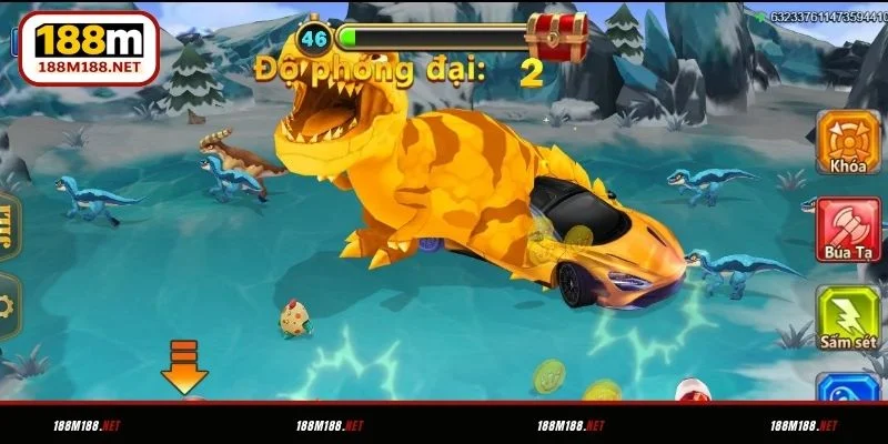 Hướng dẫn chơi Dinosaur Tycoon 188M chi tiết