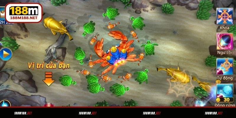Nắm vững cách chơi Jackpot Fishing 188M cơ bản